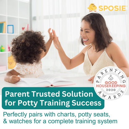 Sposie Dribbles – Turn Any Underwear Into Potty Training Underwear | Training Pads Reduce Messes and Laundry | A Faster Cleaner Easier Solution | Use with Toilets, Seats, Charts, and Stickers | 28ct