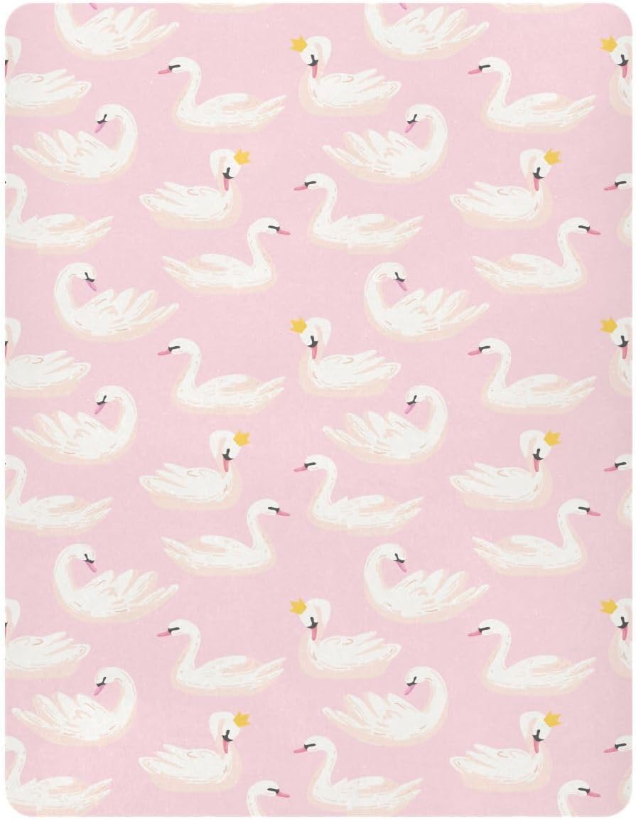 Fitted Crib Sheets Turtle Sea Horse Stretchy Portable Playard Sheets for Baby Toddler, Breathable Soft Mini Crib Mattress 39 x 27 in for Boys and Girls
