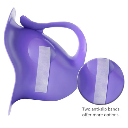 Newborn Baby Potty- the Diaper-Free Solution for Indoor & Outdoor Elimination Communication; Cute Fish Design (Grey)