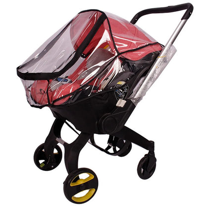 Rain Cover Compatible with Doona Stroller, Travel Weather Shield Breathable Baby Stroller Rain Cover
