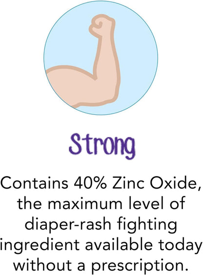 DESITIN Maximum Strength Diaper Rash Paste 4 oz (Pack of 4)