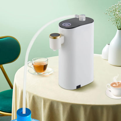 3s Instant Hot Water Dispenser, Baby Bottle Formula Dispenser, Mineral/Bottled Water Dispenser, 5 Temperatures Choices, 1500W Portable Water Warmer for Travel, Hotel (Machine + Water Tank)