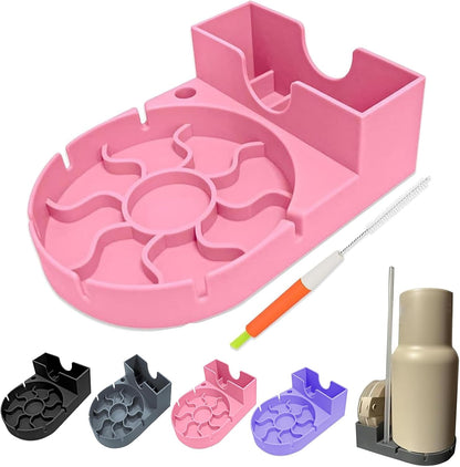 Water Bottle Drying Rack, Silicone Tumbler Drying Rack, Baby Bottle Dryer Holder, Cup Dryer for Stanley 20/30/40 oz, Mugs, Glasses