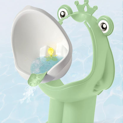 Potty Training Urinal Boy Urinal Kids Toddler Pee Trainer Bathroom Funny Baby Training Potties（Green）