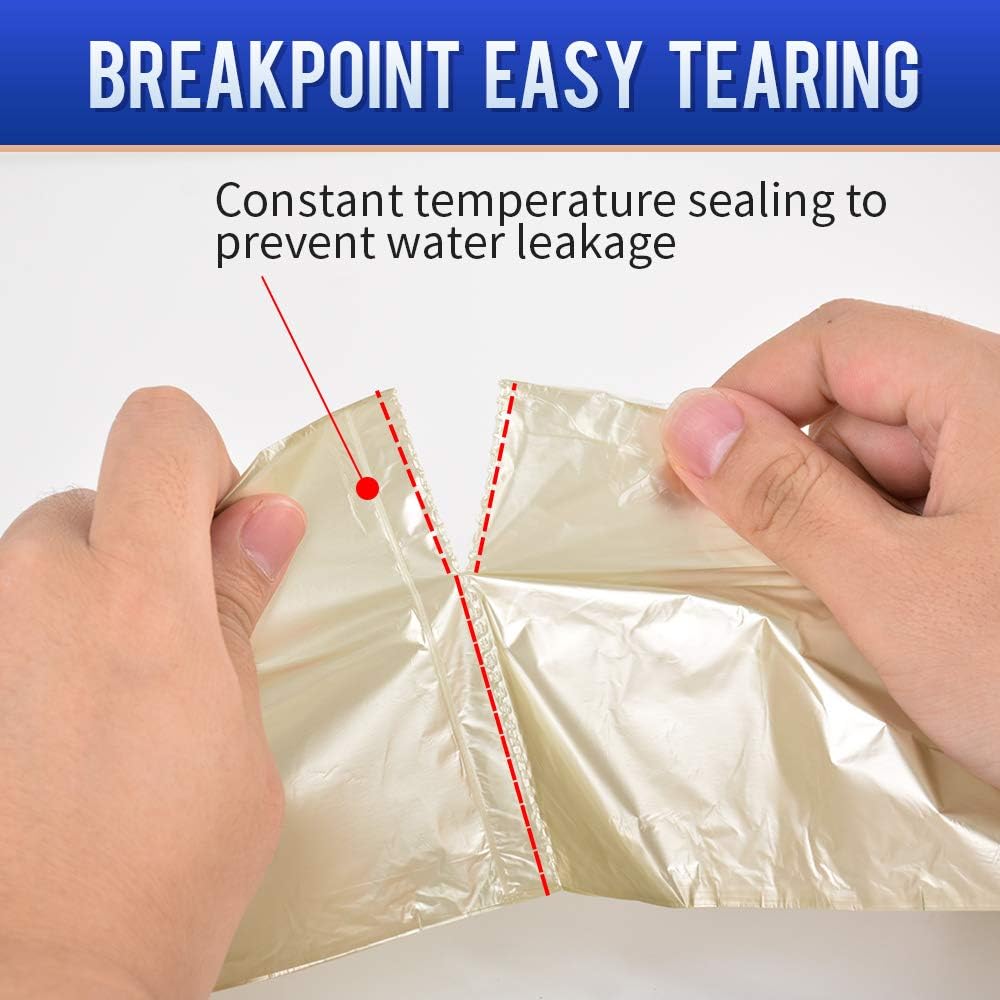 Handle Trash Bags 4 Gallon 100 Counts Small Garbage Bags for Office,Kitchen,Bedroom Waste Bin, Rubbish,Trash Can Liner