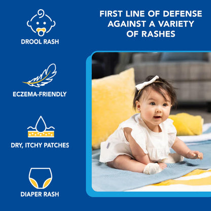 Triple Paste 3X Max Diaper Rash Ointment for Baby, Maximum Strength with 40% Zinc Oxide Ointment for Serious Diaper Rash, 6 oz Tube