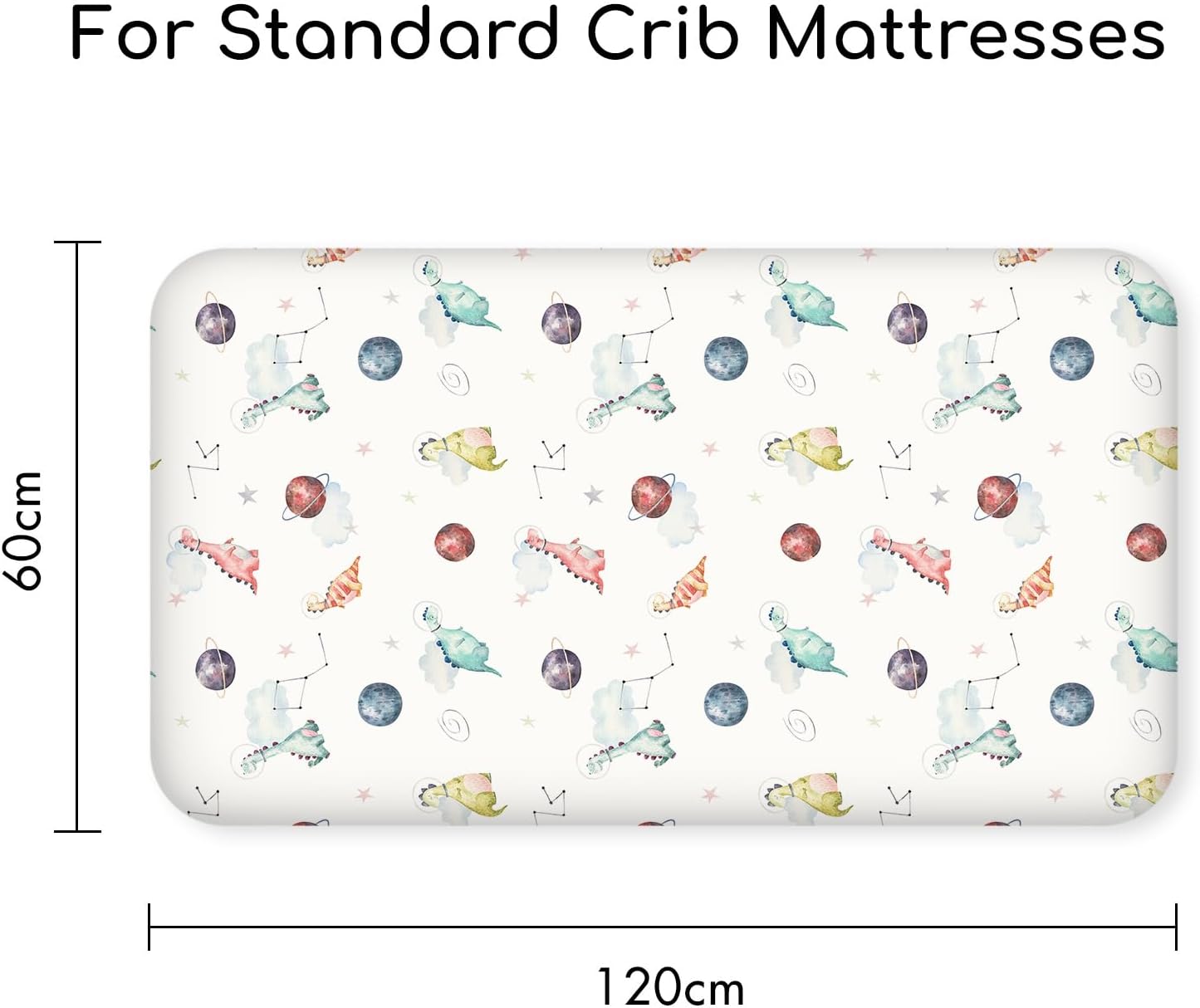 Bedside Sleeper Bassinet Fitted Sheets 20 x 33, 3 Pack Baby Delight Beside Me Dreamer,Babybond,Jimglo,koola,cowiewie,fodoss, Dream On Me Baby Square Bassinet, Pink Animal