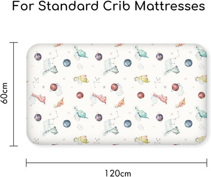 Bedside Sleeper Bassinet Fitted Sheets 20 x 33, 3 Pack Baby Delight Beside Me Dreamer,Babybond,Jimglo,koola,cowiewie,fodoss, Dream On Me Baby Square Bassinet, Pink Animal