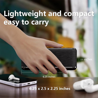 OnLyee White Noise Machine for Office Privacy, USB Rechargeable Sound Machine with 42 Non-Looping Sounds, Auto-Off Timer for Focus, Sleep and Travel