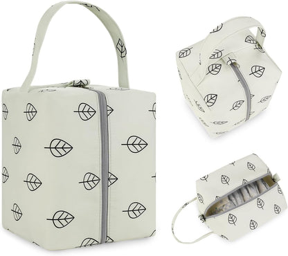 MOMIGO Wet Dry Bags for Baby Cloth Diapers - Waterproof Pod Hanging Diaper Bag Reusable, Washable for Baby Stroller, Diaper Bag, Breast Pump Parts, Travel Bag