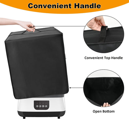 Dust Cover for Baby Bottle Dryer - Waterproof Dustproof Heat-Resistant Cover | Compatible with Dr. Brown's All-in-One Sterilizer and Dryer | Protective Case for Baby Bottle Dryer