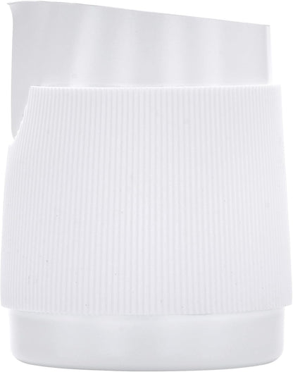 Normcore Handleless Milk Frothing Jug, Milk Pitcher 15.2 oz, Milk Frother Steamer Cup Stainless Steel Espresso Cup, Sharp Spout, Black, 450 ml