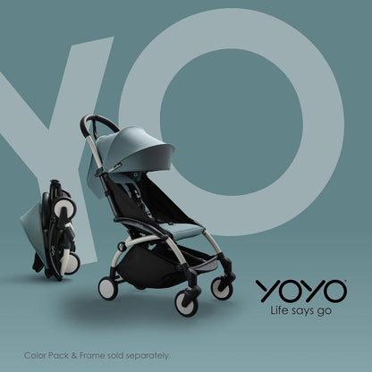 Babyzen YOYO Bag, Toffee - Offers Extra and Sturdy Storage on YOYO2 - Includes Bag, Rolling Base and Hooks