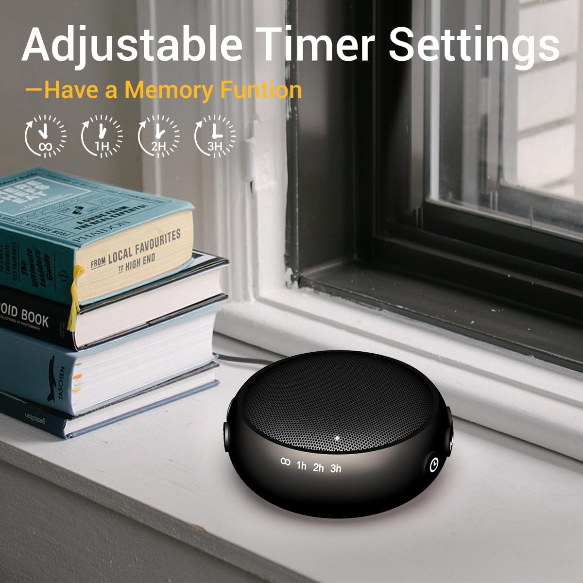Sound Machine Night Light White Noise Machine with 30 Soothing Sounds 12 Colors Night Light Sleep Machine for Baby Kids Adults Brown Pink Nosie Machine with 32 Volume Levels for Office Home Travel