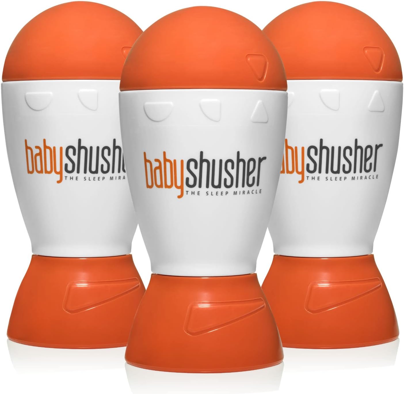 Baby Shusher Portable Sound Machine - Mom-Like 'Shh!' Sound for Baby, Sleeping Soother, Newborn Essentials for Crib, Battery Operated Hush, Travel Friendly, Shower & Registry Gift - 1 Count