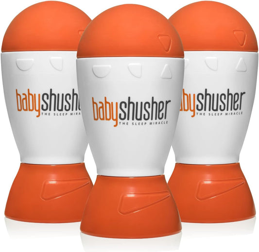 Baby Shusher Portable Sound Machine - Mom-Like 'Shh!' Sound for Baby, Sleeping Soother, Newborn Essentials for Crib, Battery Operated Hush, Travel Friendly, Shower & Registry Gift - 1 Count