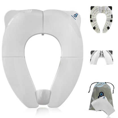 Baby Proof Me Potty Training Seat Travel – Foldable Potty Training Seat Cover for Toddlers, Portable, Travel Potty Seat, Folding Toilet Seat for Kids, and Toddler Toilet Seat Cover