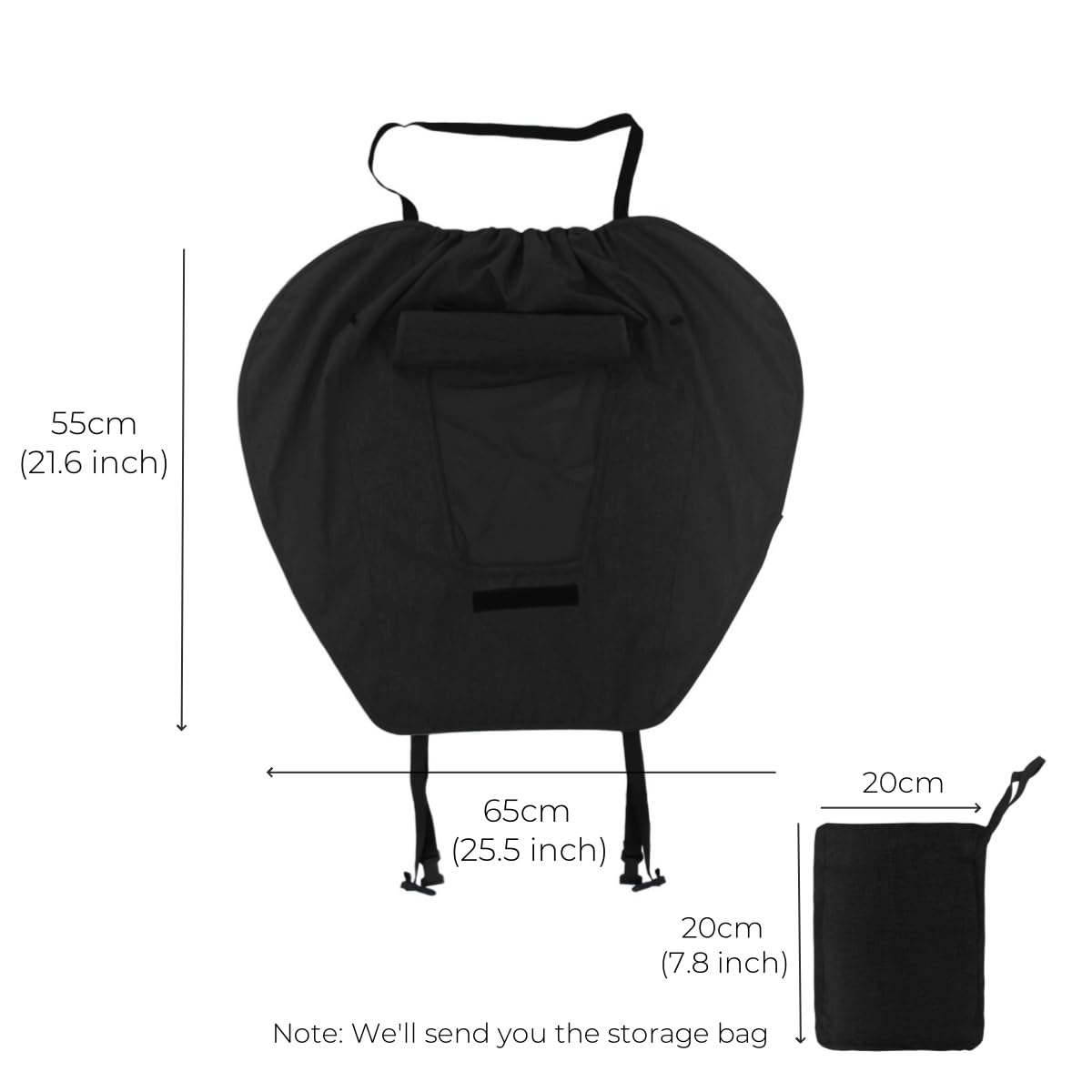 UPF 50+ Baby Stroller Sun Shade UV Sun Protection Extension Cover with See Through Waterproof Breathable Pushchair Blackout Rain Cover Shield Canopy for Pram Stroller Accessory Easy Install