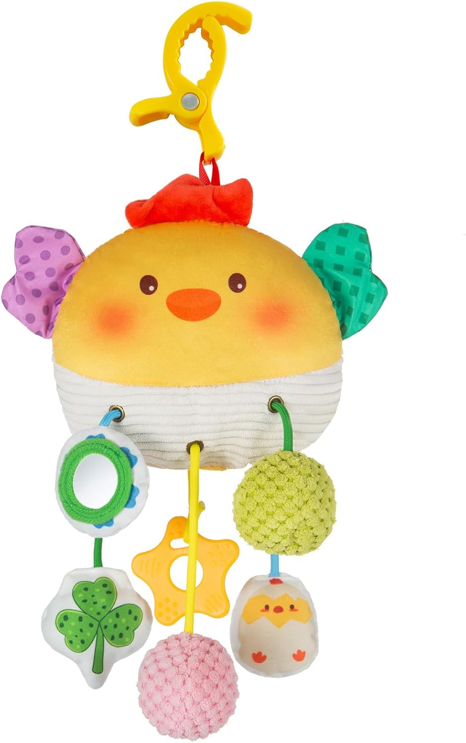 Car Seat Toy, Stroller Toy with a Convenient Clip