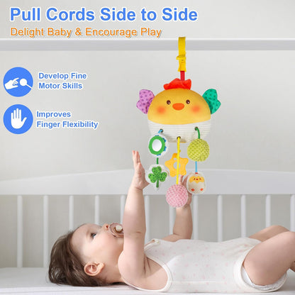 Car Seat Toy, Stroller Toy with a Convenient Clip