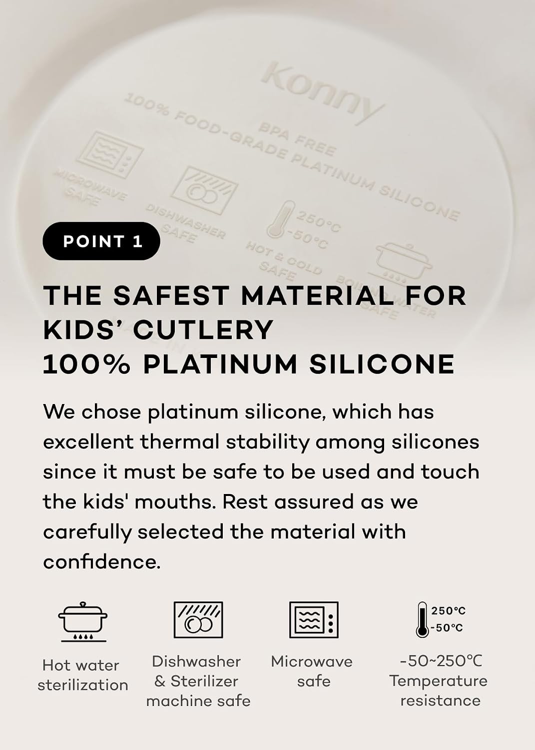 EASYFEED Silicone Plate with Lid (1-4Y) 3-Divided Suction Plate Baby Led Weaning Supplies Training Baby Utensils Feeding Supplies (Lemon Yellow)
