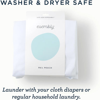 Pail Pouch for Diaper Pail - Sea Salt, One Size