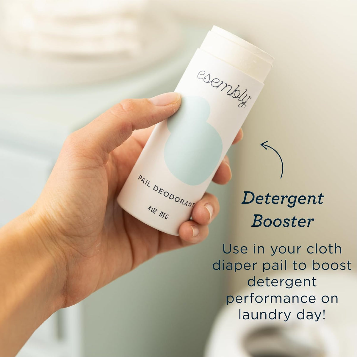 Pail Pouch for Diaper Pail - Sea Salt, One Size