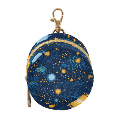 Night Sky with Bright Stars Baby Pacifier Holder Case, Dustproof Portable Storage Box for Diaper Bag Purse, Pacifier Storage Container for Boys & Girls