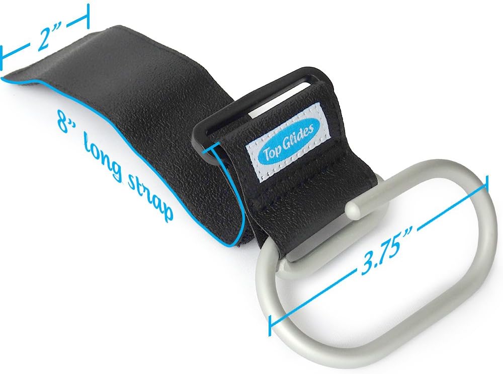 Jumbo Swirly Hook for Strollers/Walkers, Silver/Black (Silver)