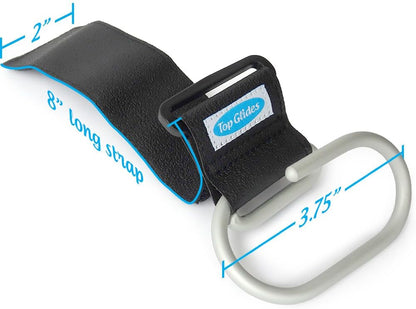 Jumbo Swirly Hook for Strollers/Walkers, Silver/Black (Silver)