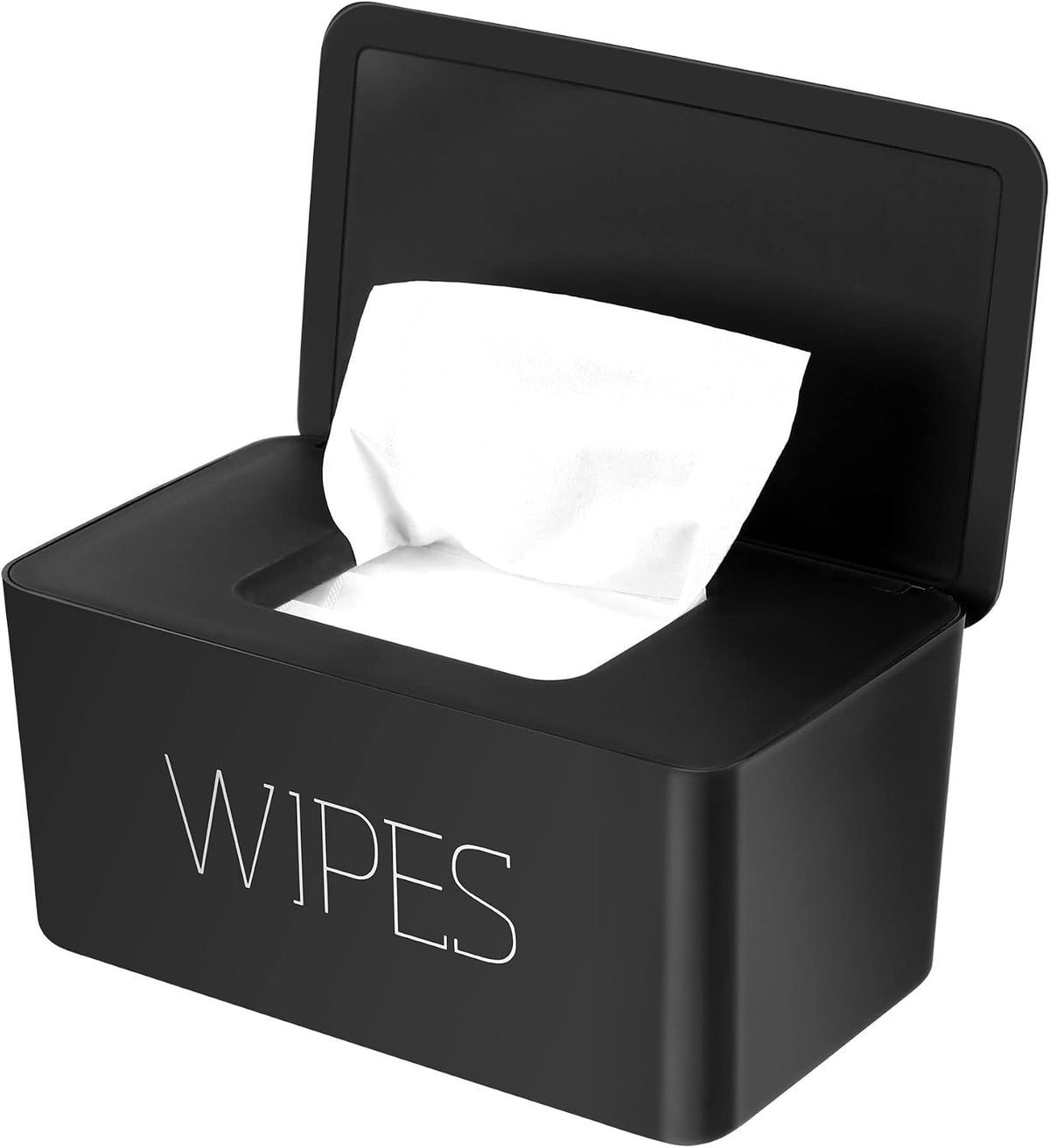 Wipes Dispenser, Baby Wipe Holder, Keeps Wipes Fresh, Refillable Wipe Container Baby Wipes Case for Bathroom Wipes Pouch Case, Deep Blue