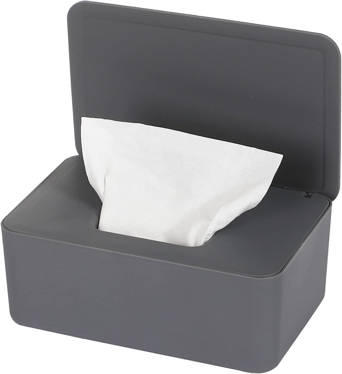 Wipes Dispenser, Baby Wipe Holder, Keeps Wipes Fresh, Refillable Wipe Container Baby Wipes Case for Bathroom Wipes Pouch Case, Deep Blue