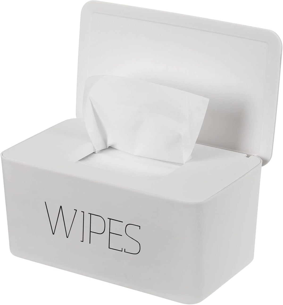 Wipes Dispenser, Baby Wipe Holder, Keeps Wipes Fresh, Refillable Wipe Container Baby Wipes Case for Bathroom Wipes Pouch Case, Deep Blue