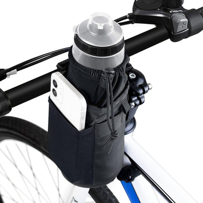 Bike Water Bottle Holder, Insulated Bicycle Cup Holder for Handlebar