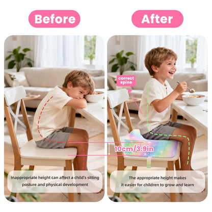 Toddler Booster Seat for Table Kitchen Chair, Excavator