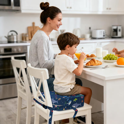 Toddler Booster Seat for Table Kitchen Chair, Excavator