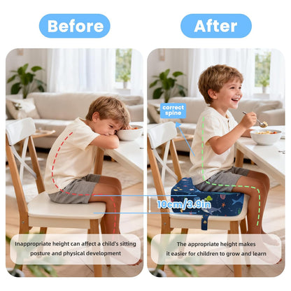 Toddler Booster Seat for Table Kitchen Chair, Excavator