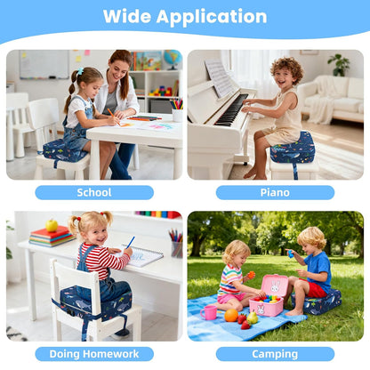 Toddler Booster Seat for Table Kitchen Chair, Excavator
