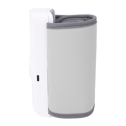 Portable Bottle Warmer, USB Rechargeable Travel Bottle Warmer Sleeve with 2x3000mAh Battery, Constant Temperature Fast Heating ABS Cover for On the Go Parents and Feeding