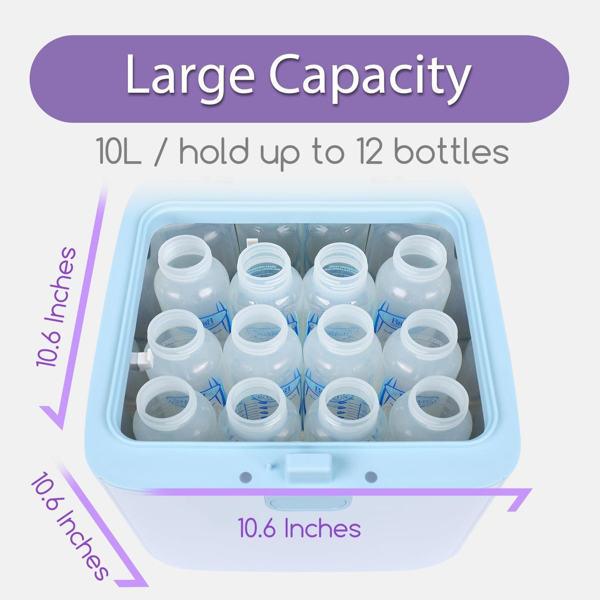 4-in-1 UV Light Sanitizer, Dryer and Storage Box