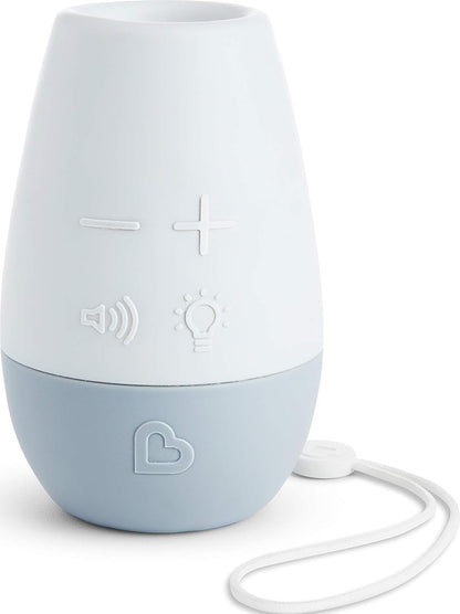 Shhh… White Noise Sound Machine, Baby Soother, White/Grey