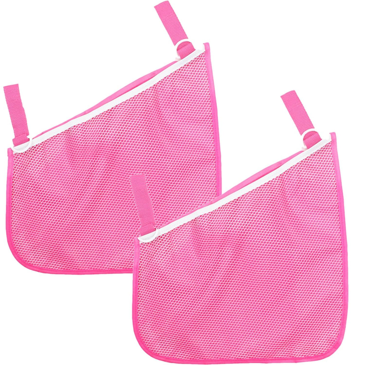 2 Pack Universal Side Sling Stroller Mesh Cargo Net and Organizer, Extra Stroller Storage Space, Non-Slip and Adjustable Straps