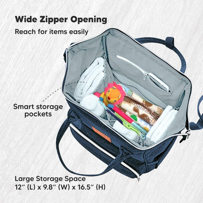 Portable Diaper Changing Pad and Diaper Bag Backpack - Waterproof Foldable Baby Changing Mat - Waterproof Multi Function Baby Travel Bags - Diaper Changing Station - ravel Diaper Change Pad