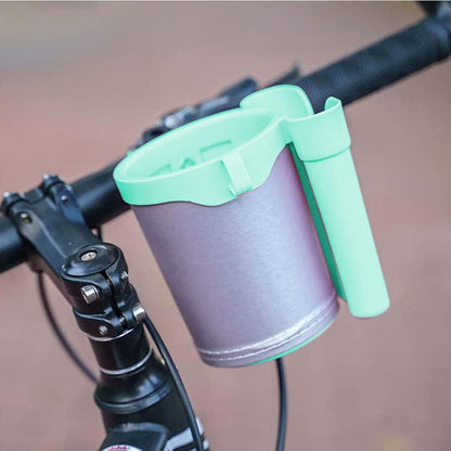 Bike Cup Holder & Phone Mount, 3‑in‑1 Universal Drink Bottle Mount