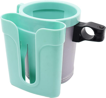 Bike Cup Holder & Phone Mount, 3‑in‑1 Universal Drink Bottle Mount