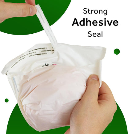 Diaper Disposal Bags | Eliminate Odor With Our Patented Odor Blocking Diaper Disposal Bags | Fits All Baby Diapers and Most Adult Diaper Sizes | Plant-Based, Made in the USA, Woman Owned