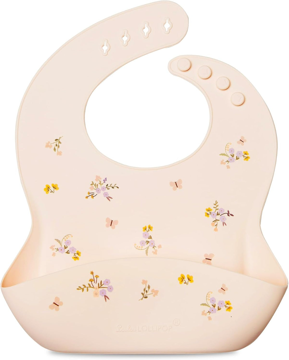 Soft, Waterproof Silicone Feeding Bib for Babies and Toddlers