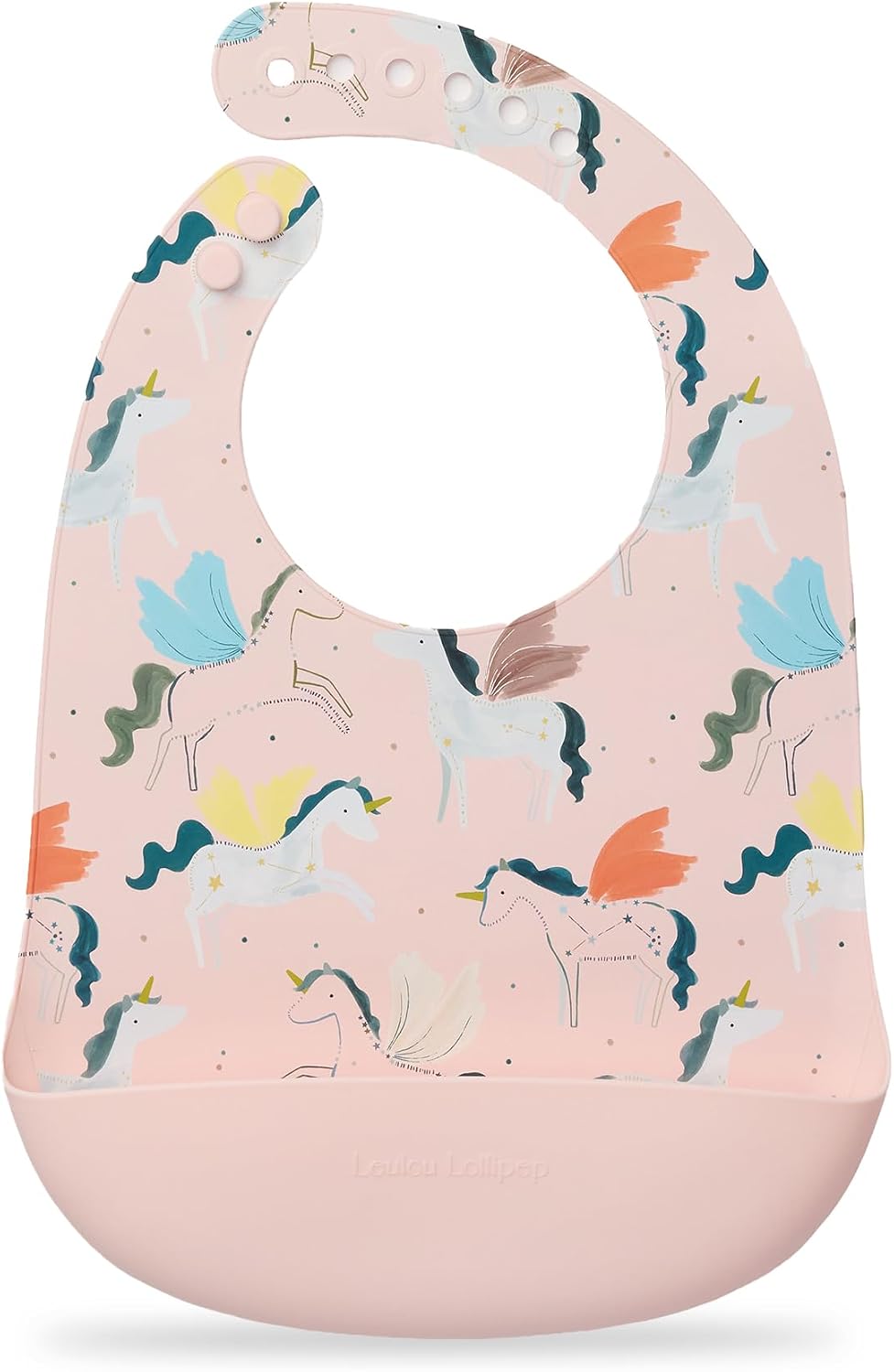 Soft, Waterproof Silicone Feeding Bib for Babies and Toddlers