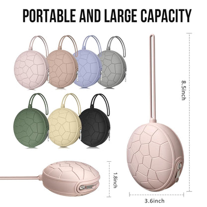 Pacifier Holder Case,BPA Free Portable Pacifier Storage Container,Silicone Baby Pacifier Cover Pouch for Diaper Bag Stroller,Travel Outdoor Activities,Easy to Clean(Blush)