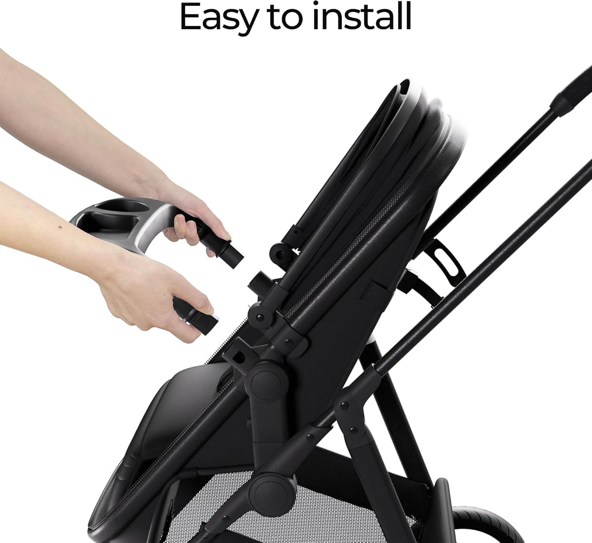 Snack Tray with Cup Holder for Wiz & Wiz Pro Strollers